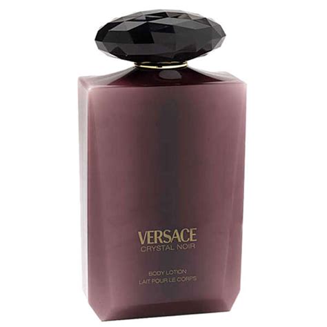 crystal noir versace body lotion|Versace Crystal Noir perfume boots.